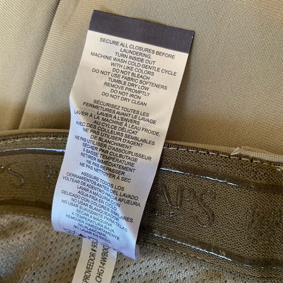 Chaps Golf Men's 42x32 Khaki Beige Slim Fit Stretch Waistband Chino Pants NWT - Picture 8 of 9